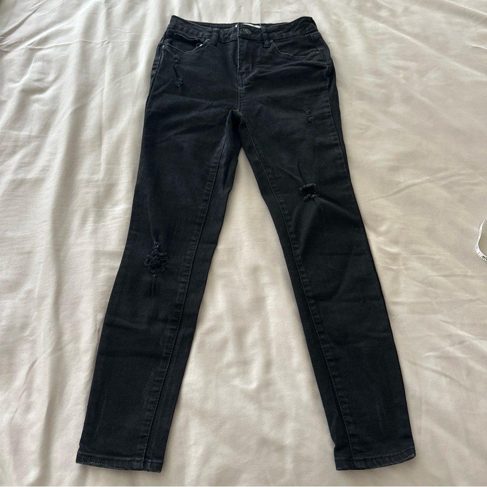 RSQ Girls Distressed Ripped Jeans Size 10